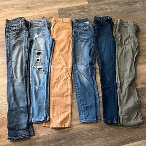 Jeans jeans jeans!!! Sold as a group - 6 pairs